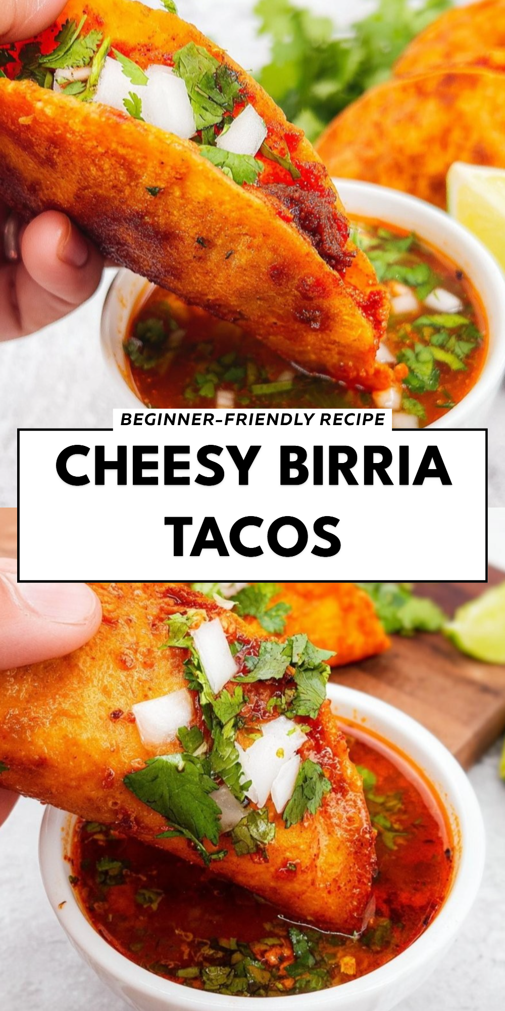 Cheesy Birria Tacos