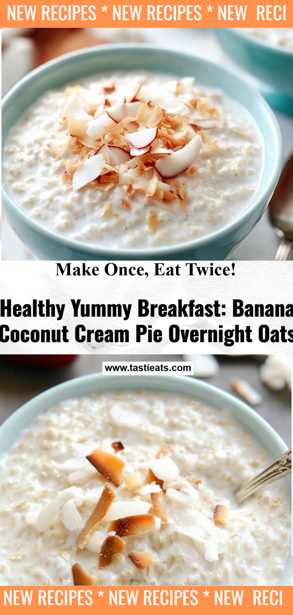 Tasty Coconut Cream Oats coconut cream oats Tasty Coconut Cream Oats