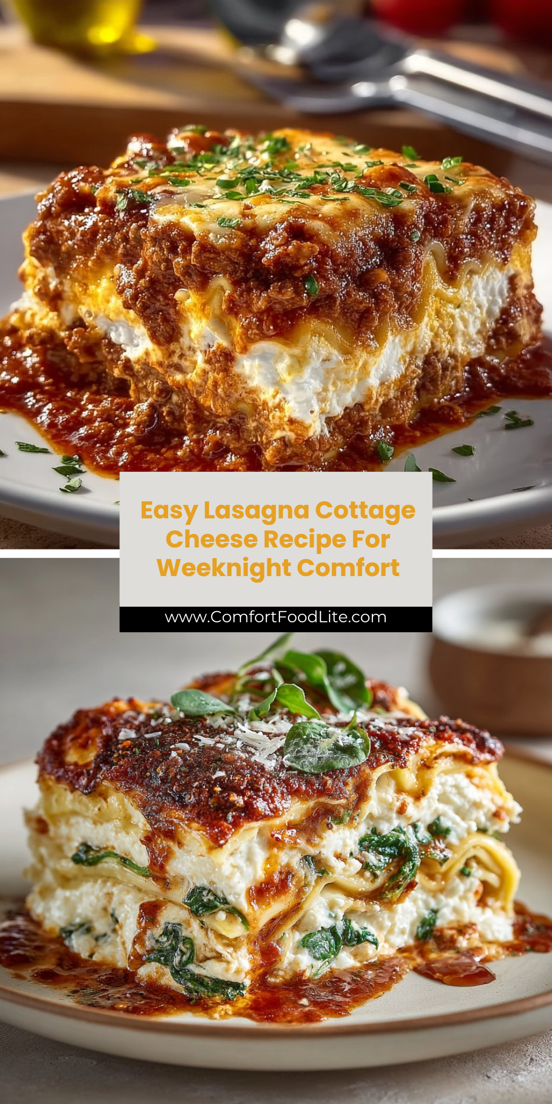 Easy Lasagna Cottage Cheese Recipe For Weeknight Comfort