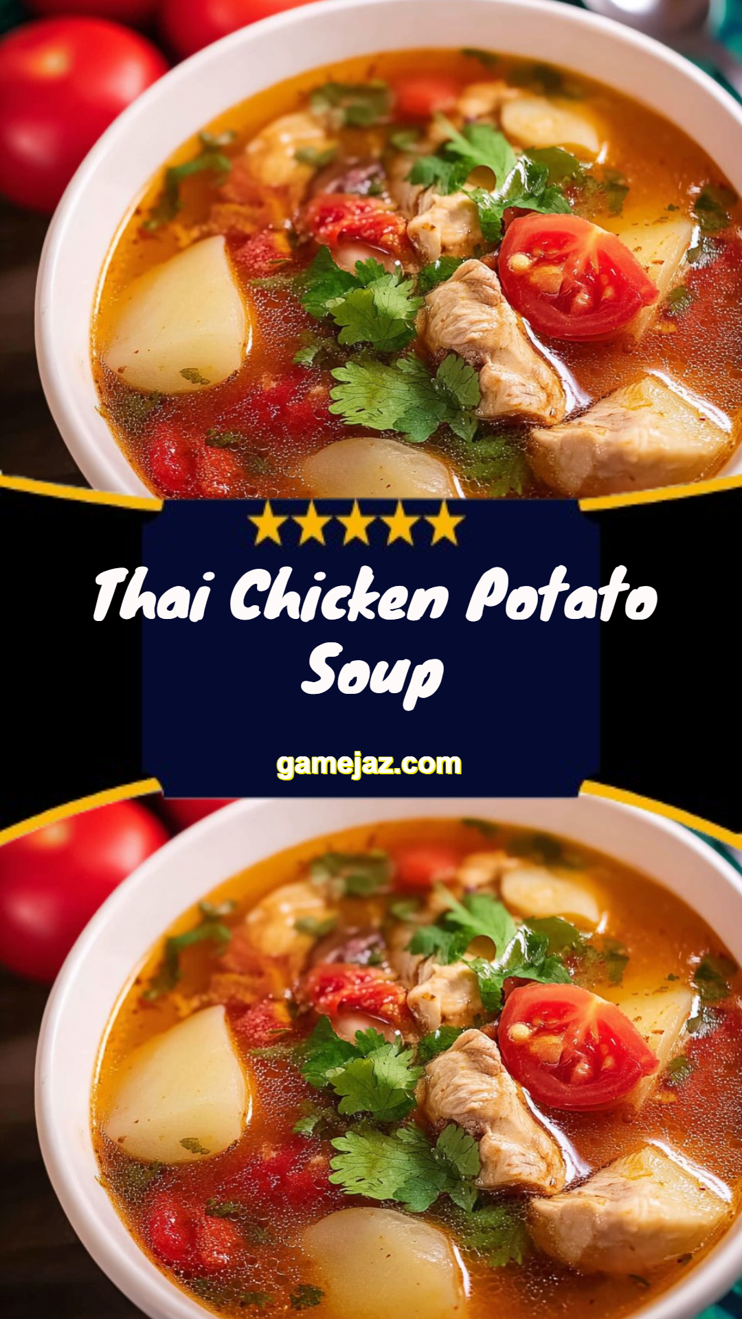 Thai Chicken Potato Soup