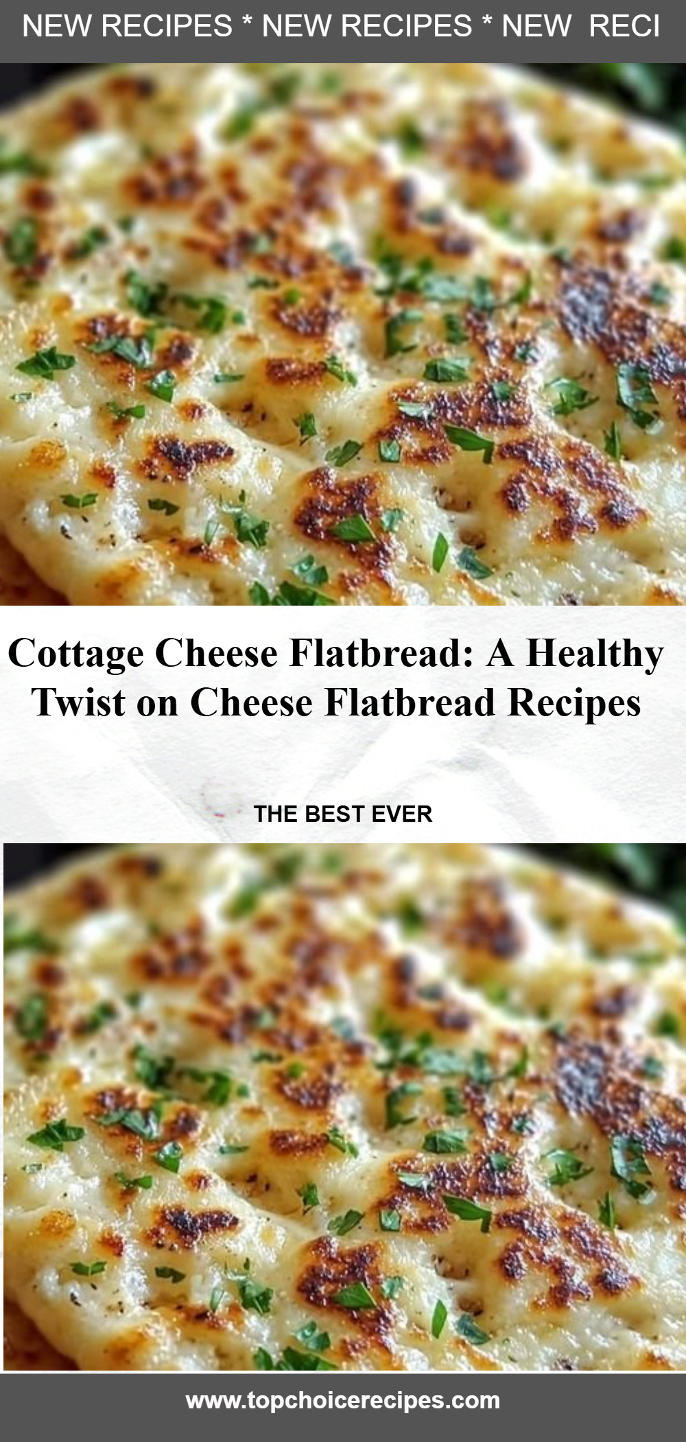 Cottage Cheese Flatbread