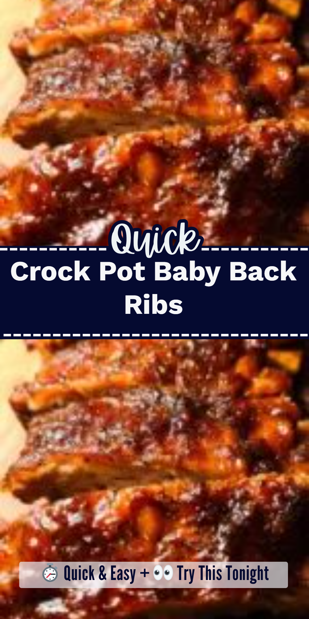 Crock Pot Baby Back Ribs