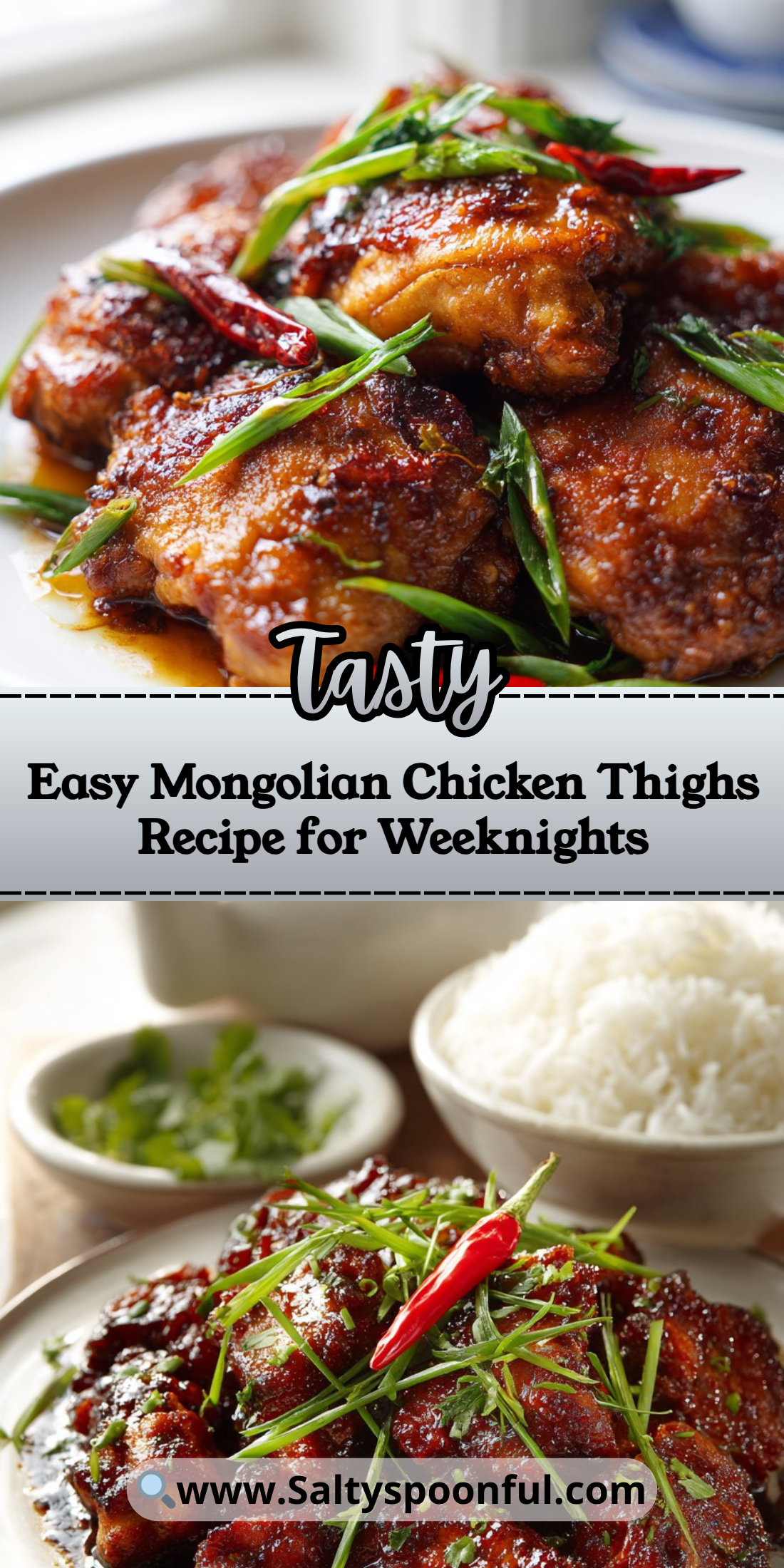 Easy Mongolian Chicken Thighs Recipe for Weeknights