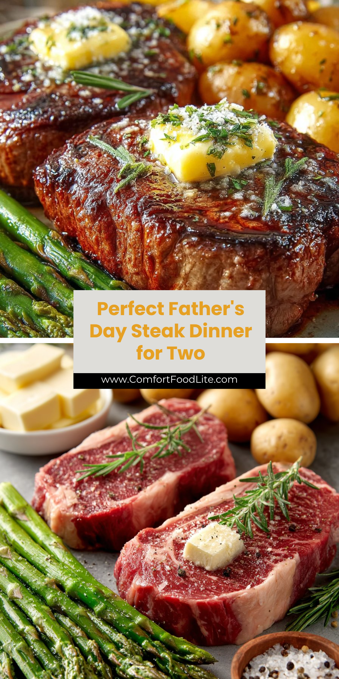 Perfect Father's Day Steak Dinner for Two