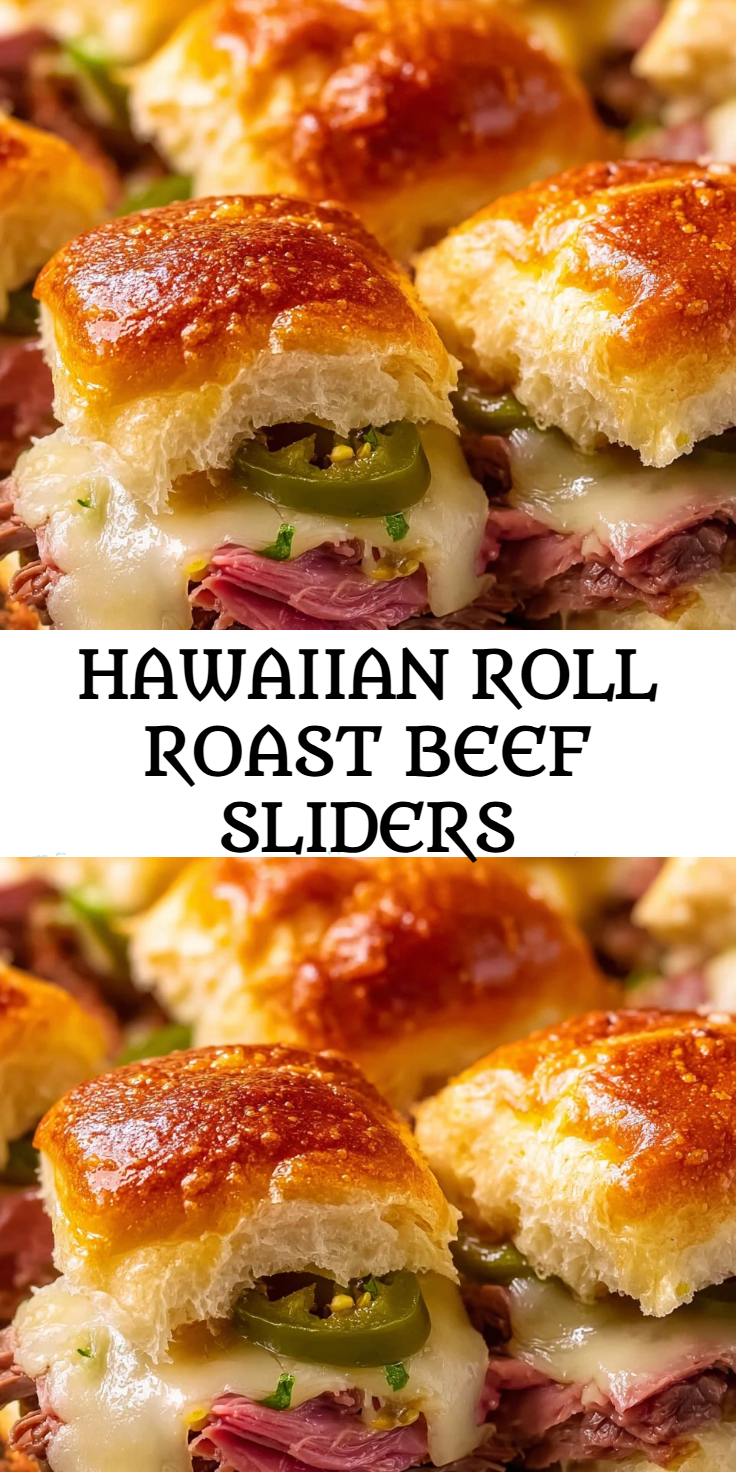 Hawaiian Roll Roast Beef Sliders
