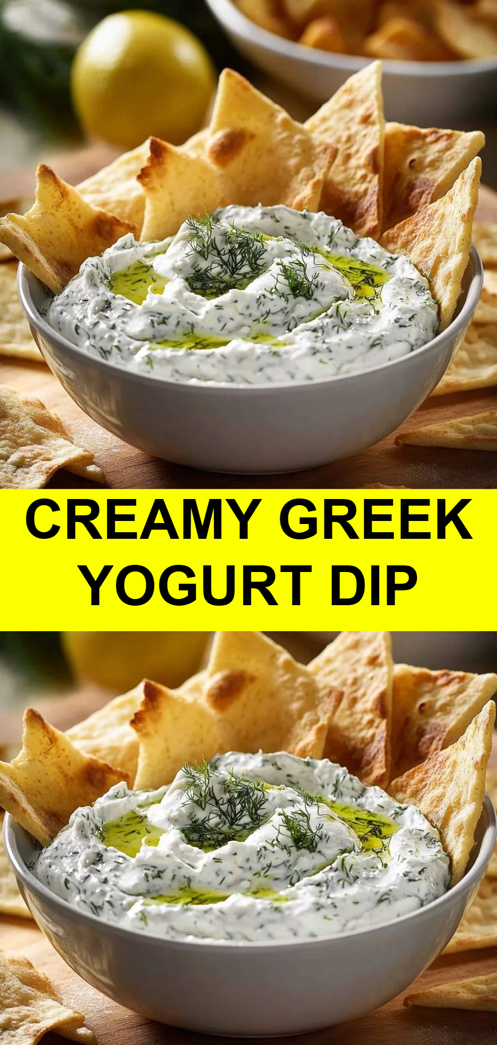 Creamy Greek Yogurt Dip