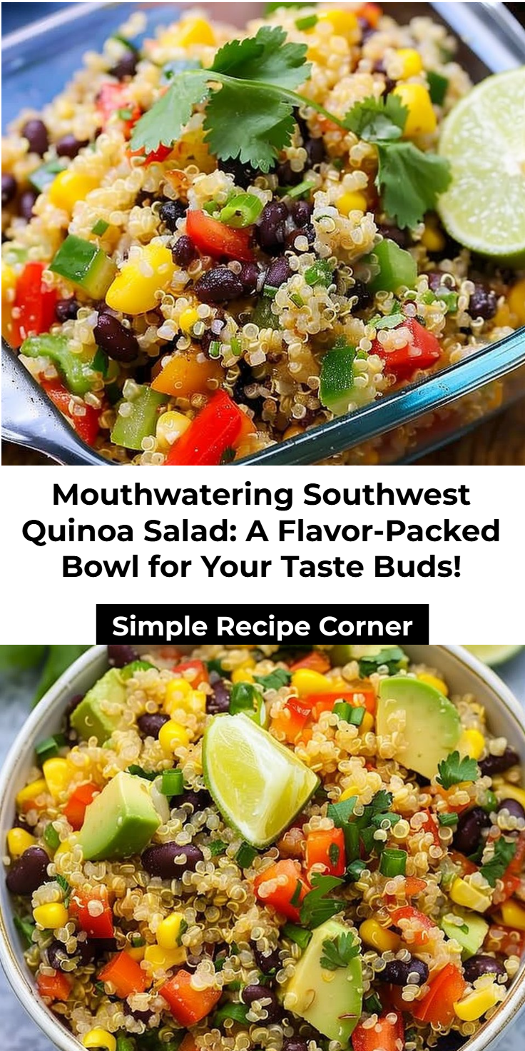 Southwest Quinoa Salad Recipe