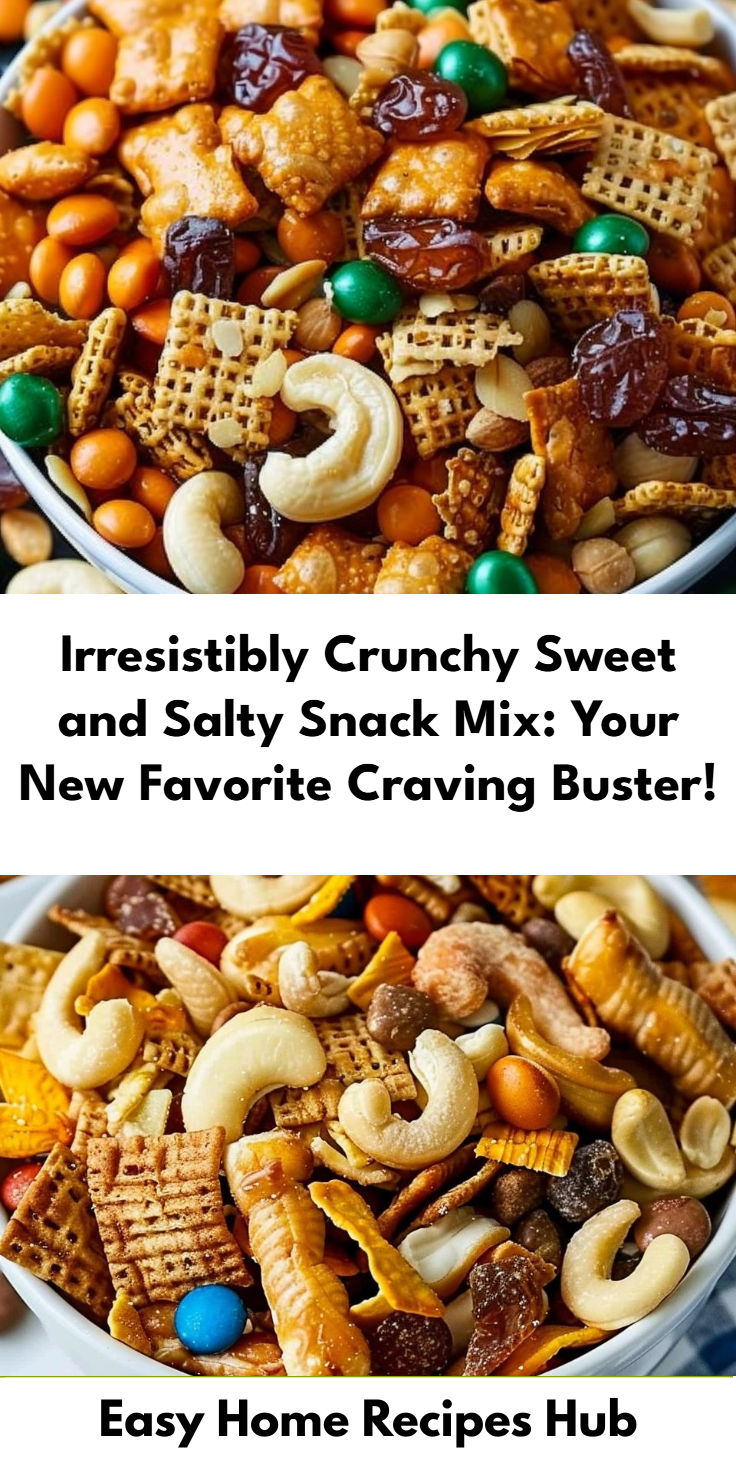 Sweet and Salty Snack Mix Recipe