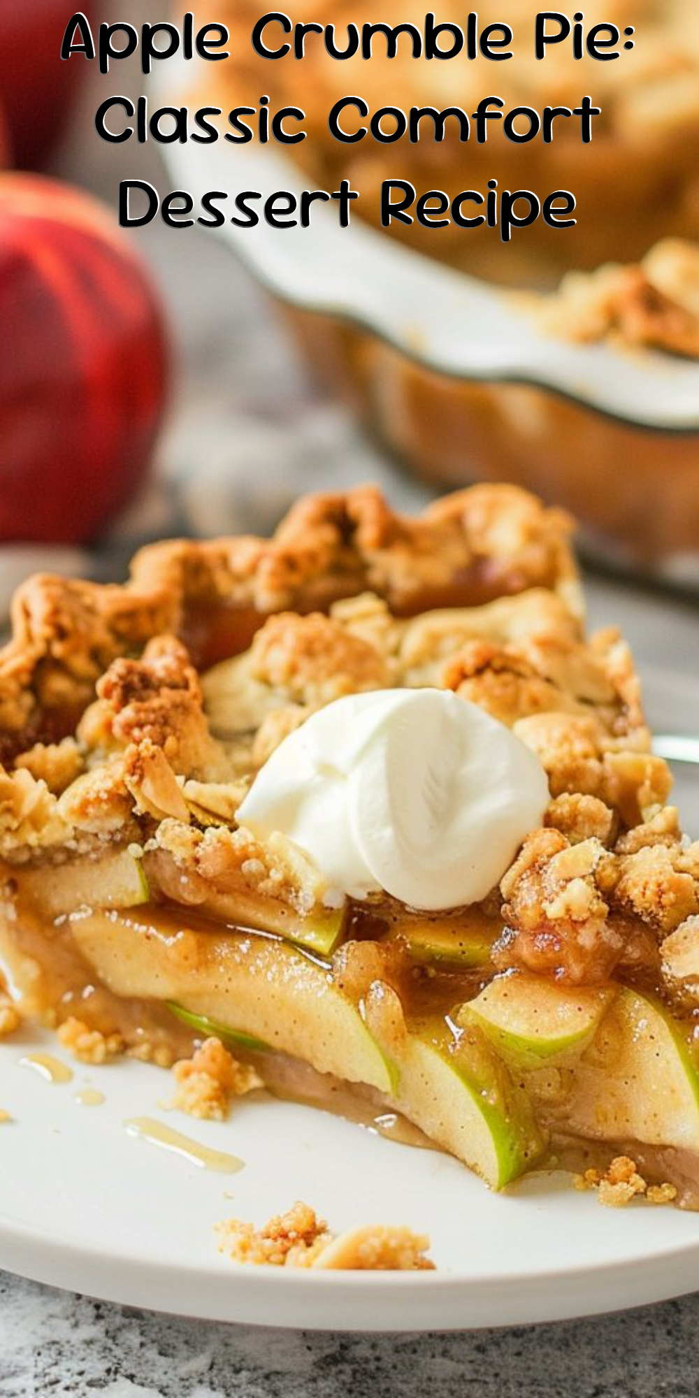 Apple Crumble Pie: Classic Comfort Dessert Recipe