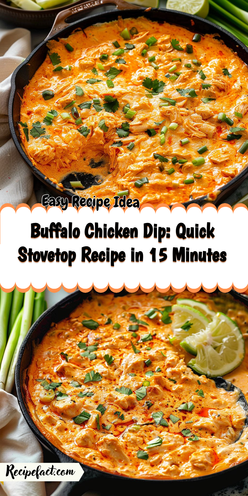 Buffalo Chicken Dip: Quick Stovetop Recipe in 15 Minutes