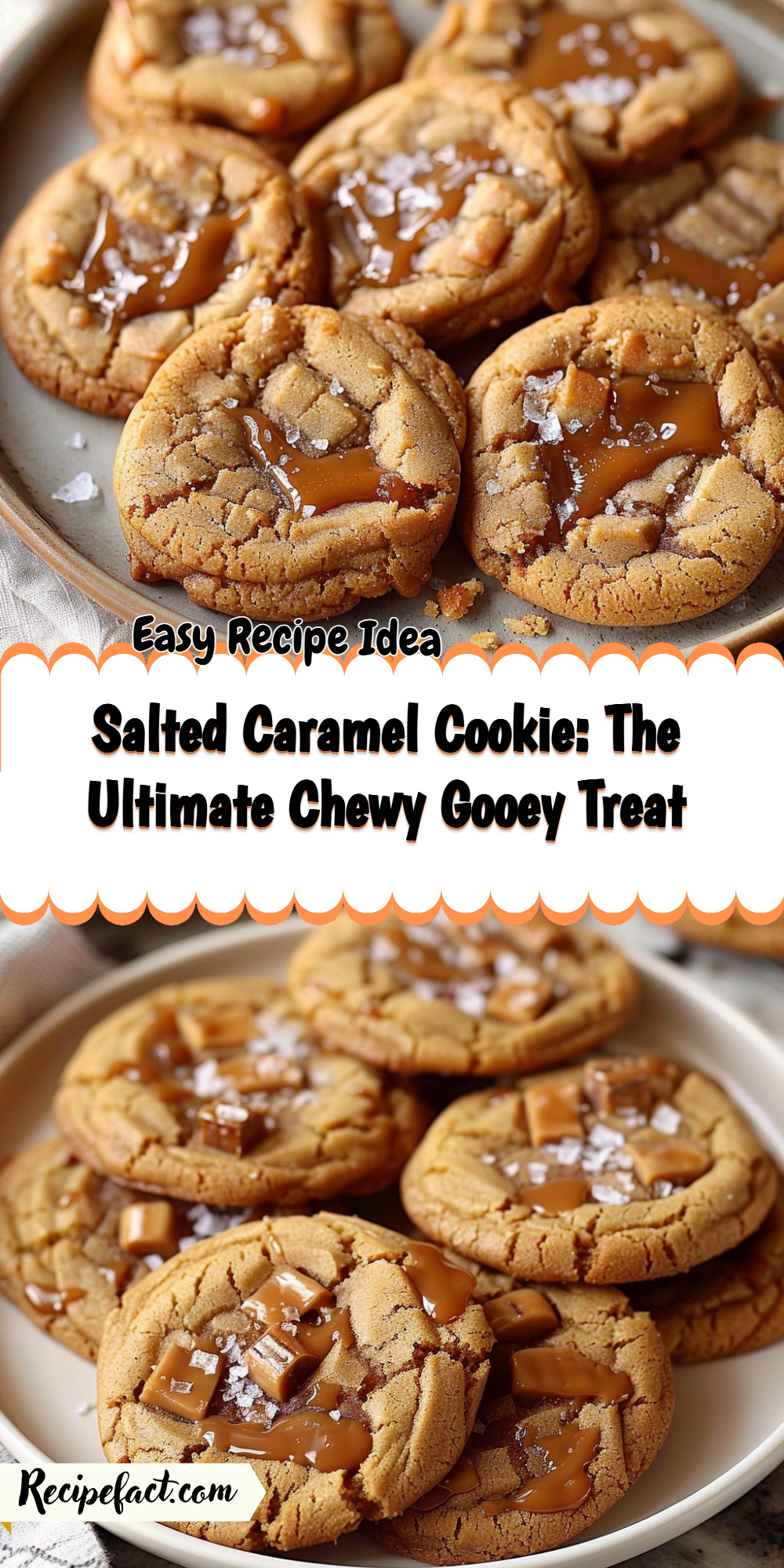 Salted Caramel Cookie: The Ultimate Chewy Gooey Treat