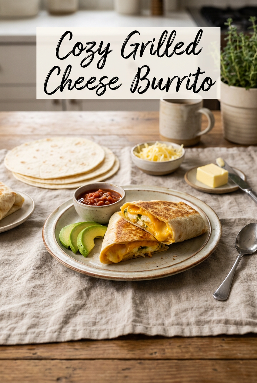 Grilled Cheese Burrito