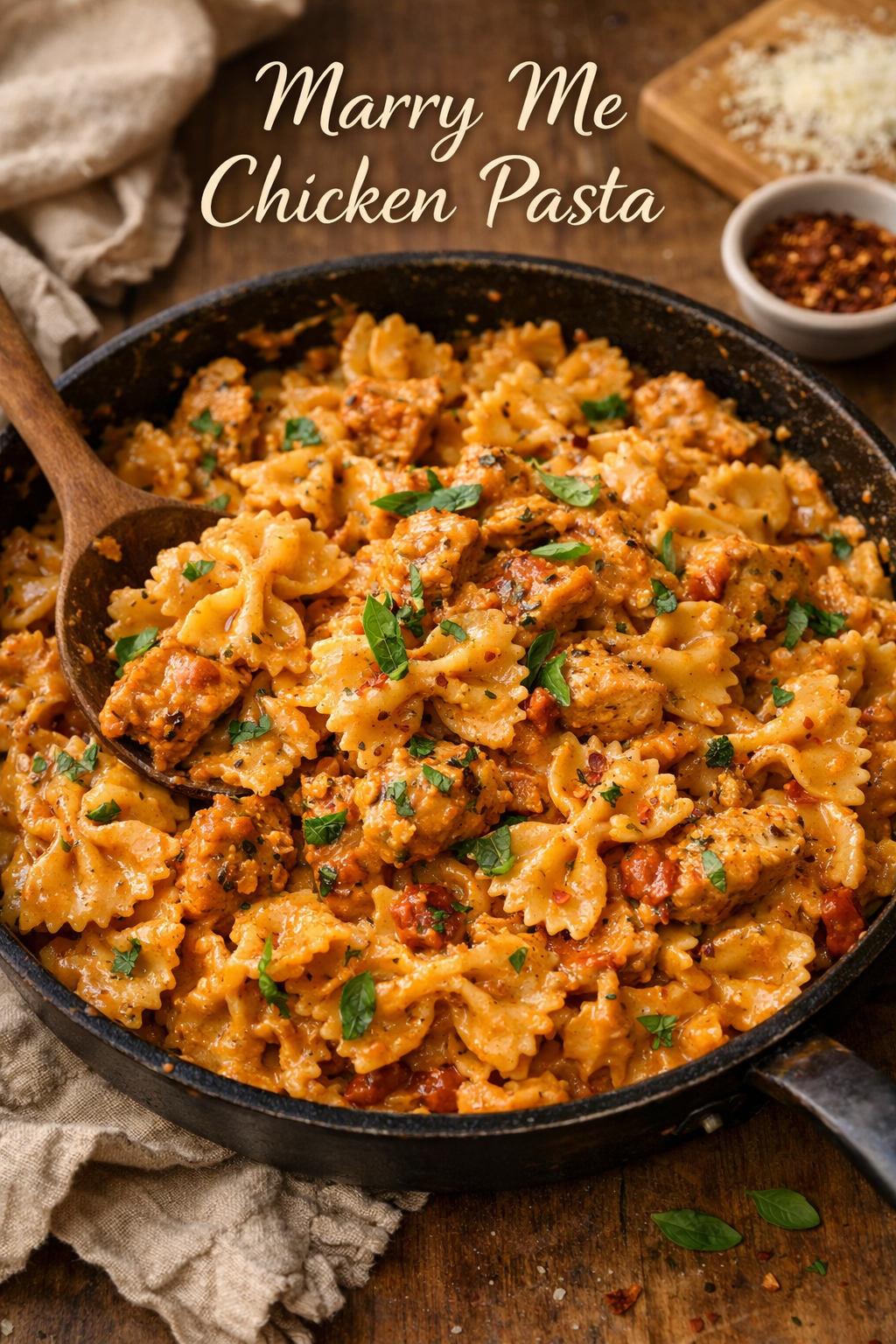 Rich, Creamy Marry Me Chicken Pasta