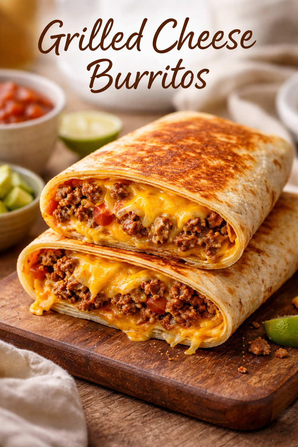 Grilled Cheese Burrito