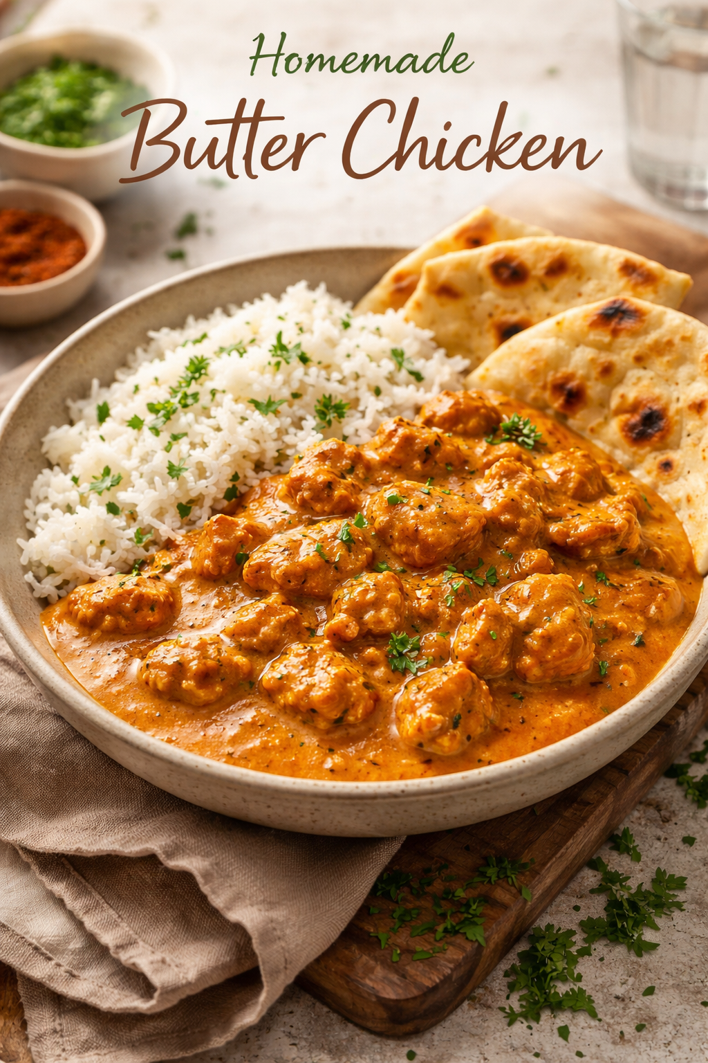 Quick & Easy Homemade Butter Chicken Recipe