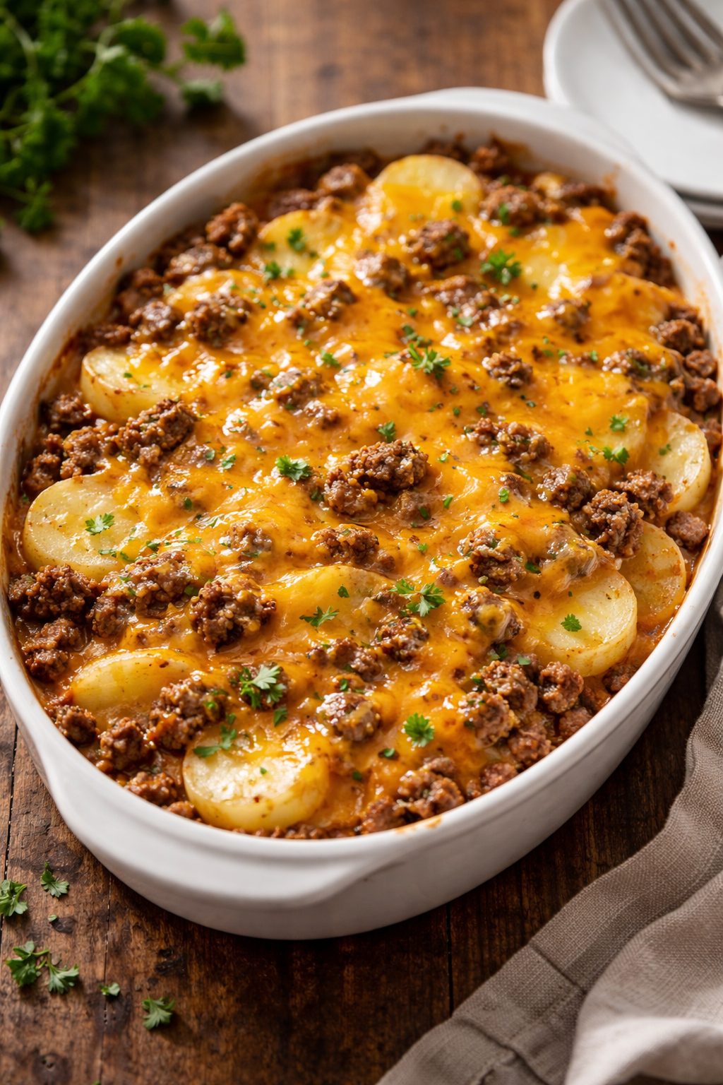 Hobo Casserole Ground Beef