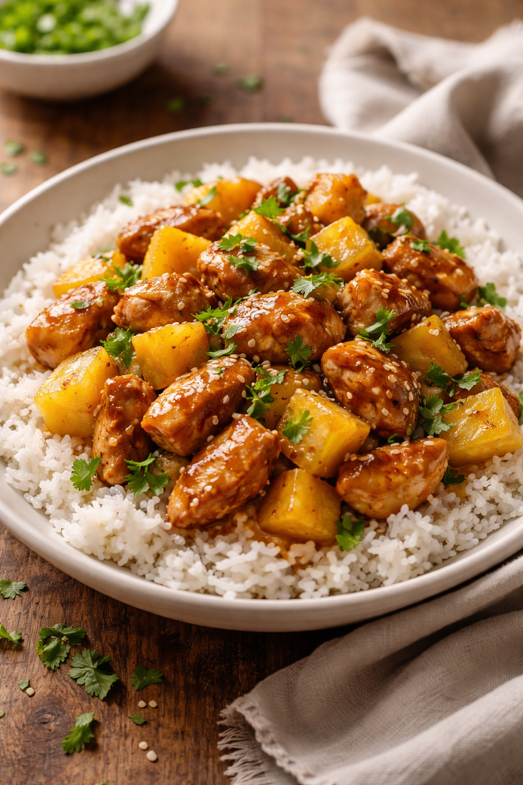Pineapple Chicken and Rice: Sweet, Savory, Effortlessly Easy