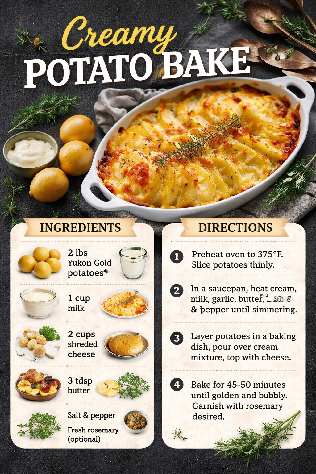 Creamy Potato Bake