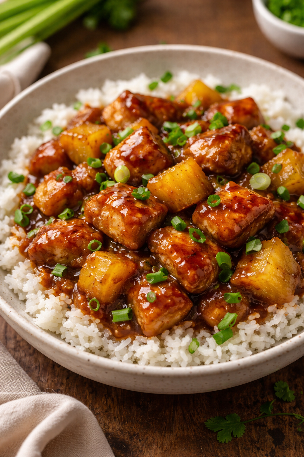 Brown Sugar Pineapple Chicken