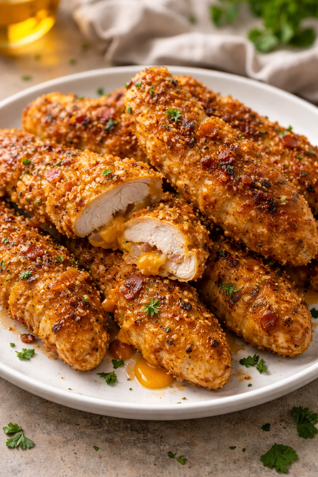 Crack Chicken Tenders - Easy Dinner Recipe