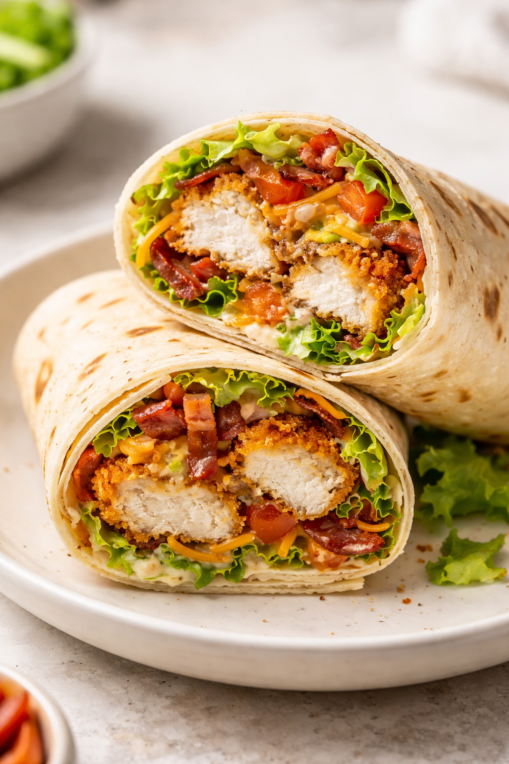 Chicken Bacon Wraps