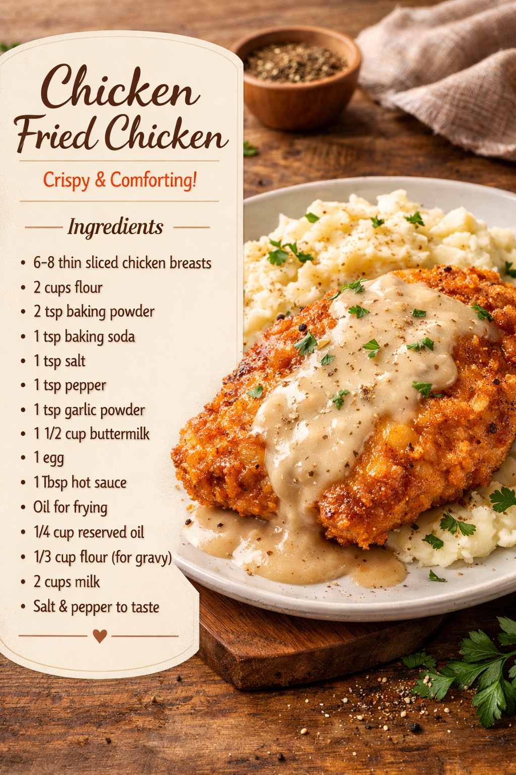 Chicken Fried Chicken