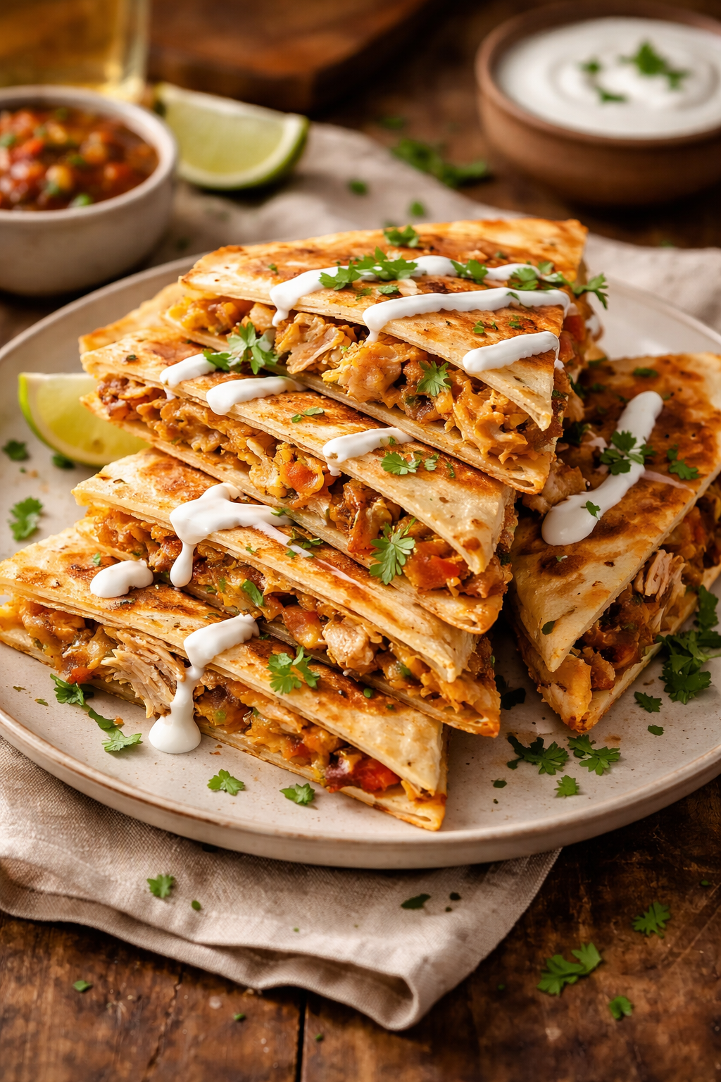 Family Favorite Chicken Quesadilla Recipe