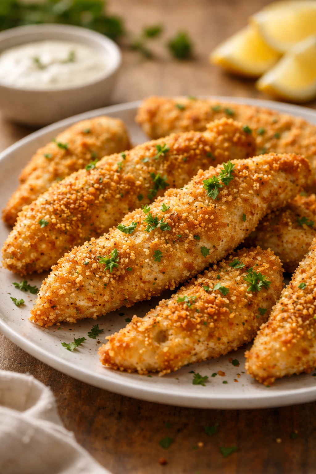 Homemade Baked Chicken Tenders