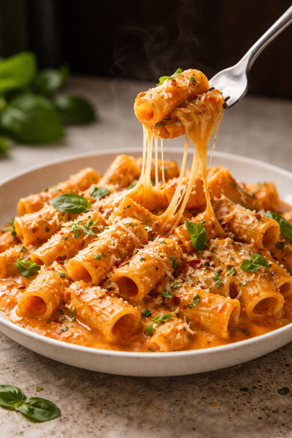Creamy Tomato Garlic Pasta