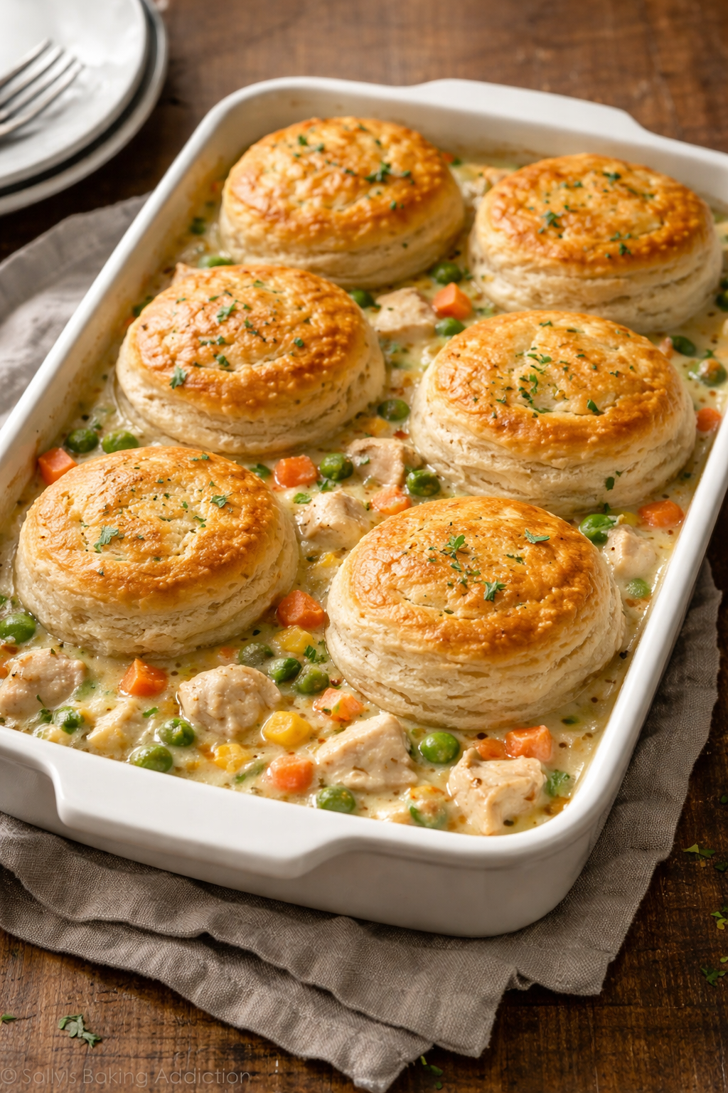Easy Homemade Chicken Pot Pie Casserole