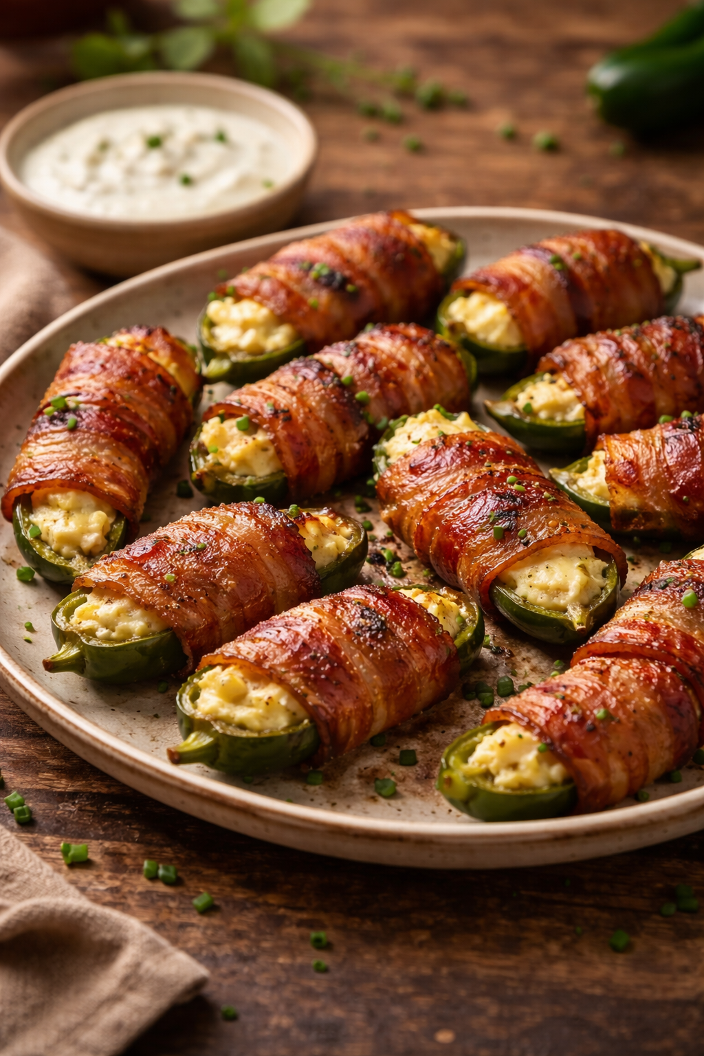 Crispy Bacon-Wrapped Jalapeño Bites