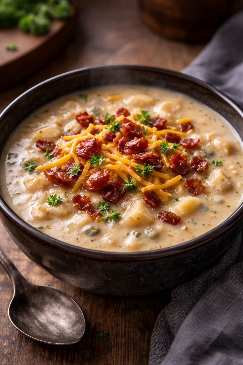 Crock Pot Crack Potato Soup
