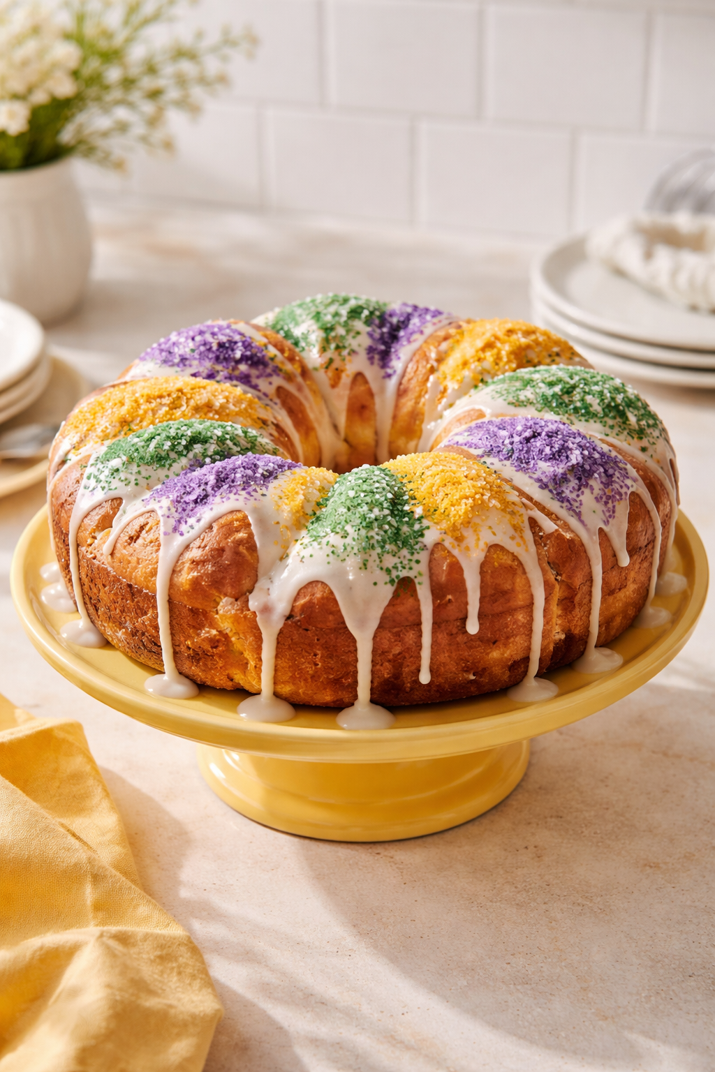 Fat Tuesday King Cake