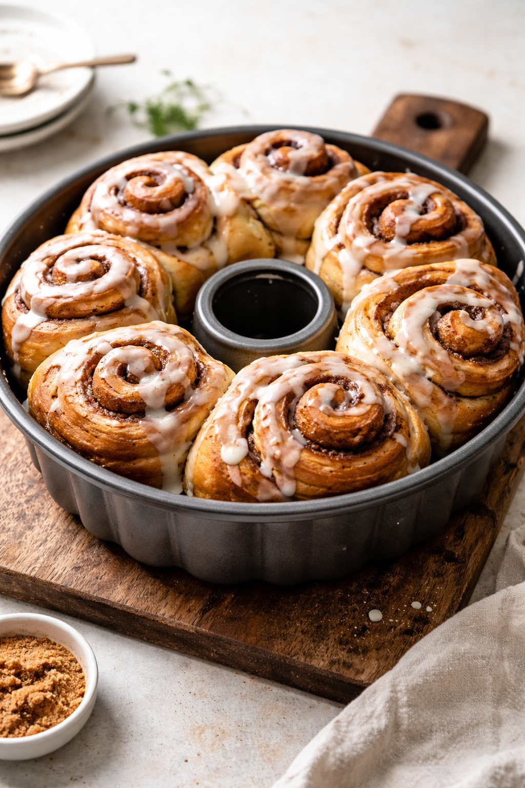 Cinnamon Roll King Cake