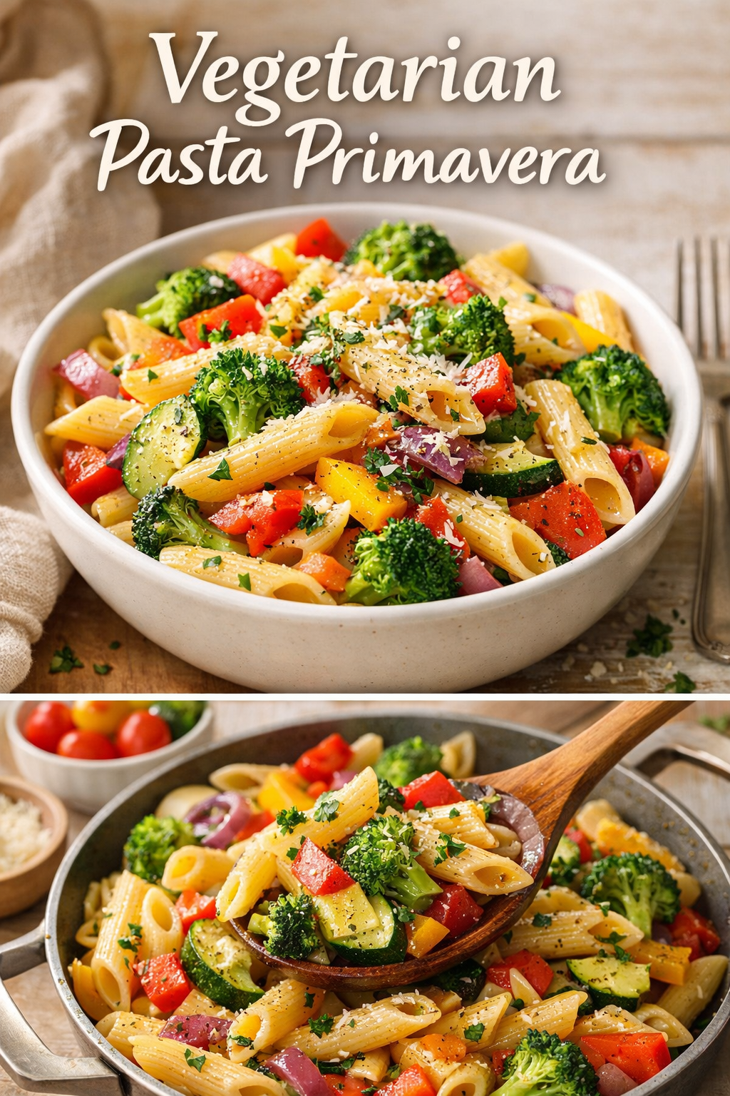 Vegetarian Pasta Primavera