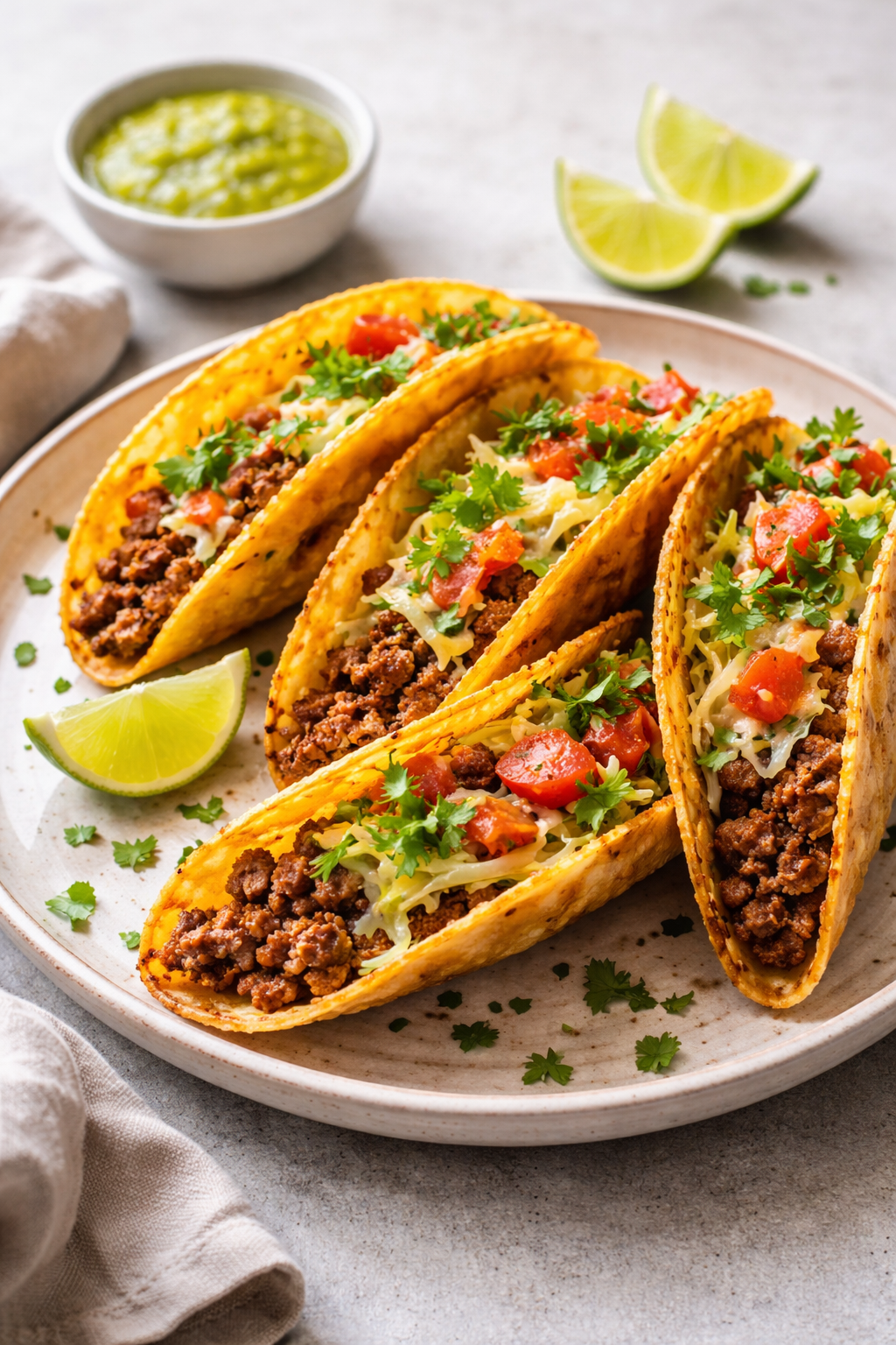 Crispy Ground Beef Tacos