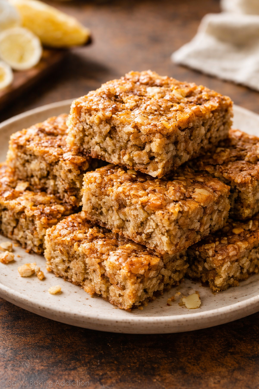 Banana Oatmeal Bars