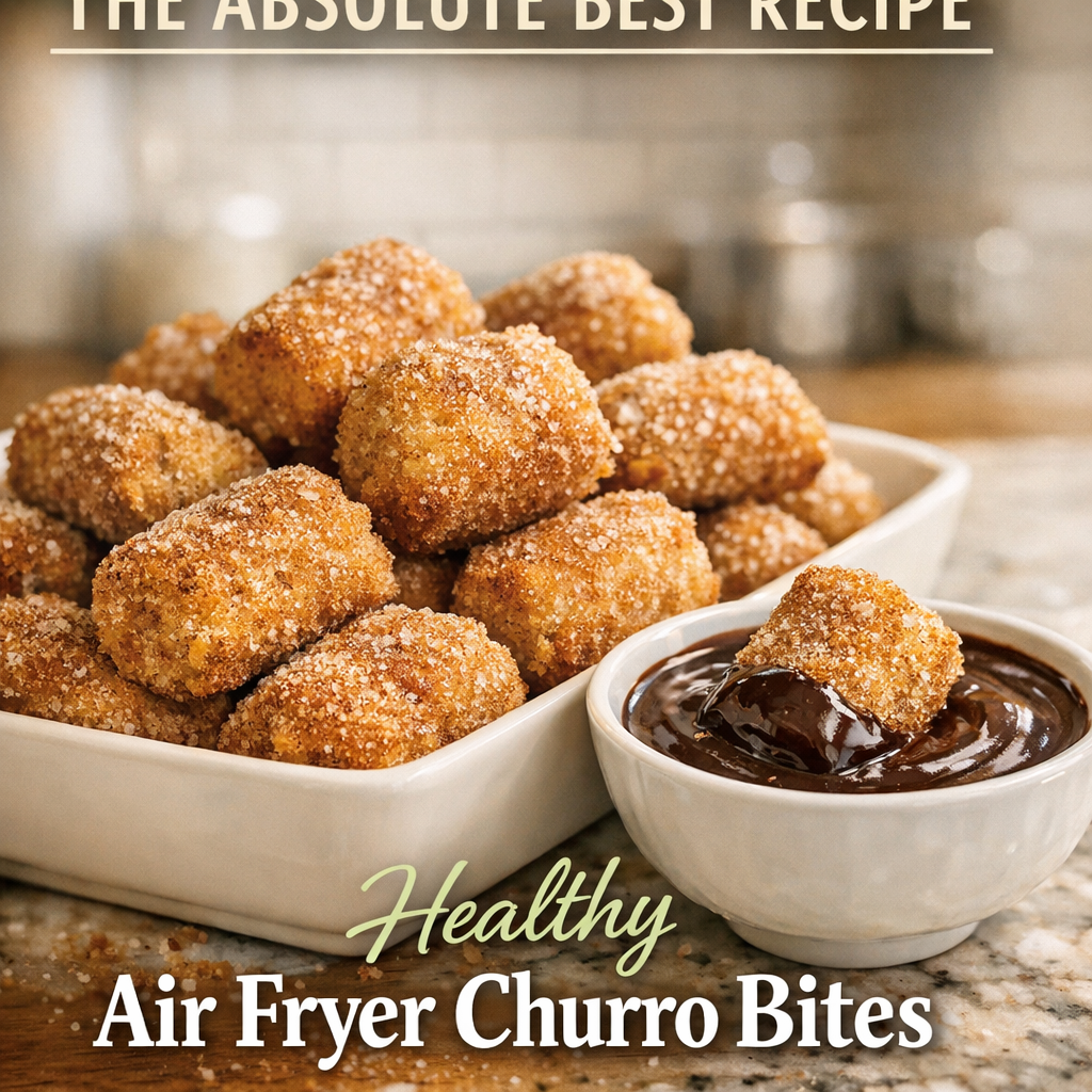Healthy Air Fryer Churro Bites