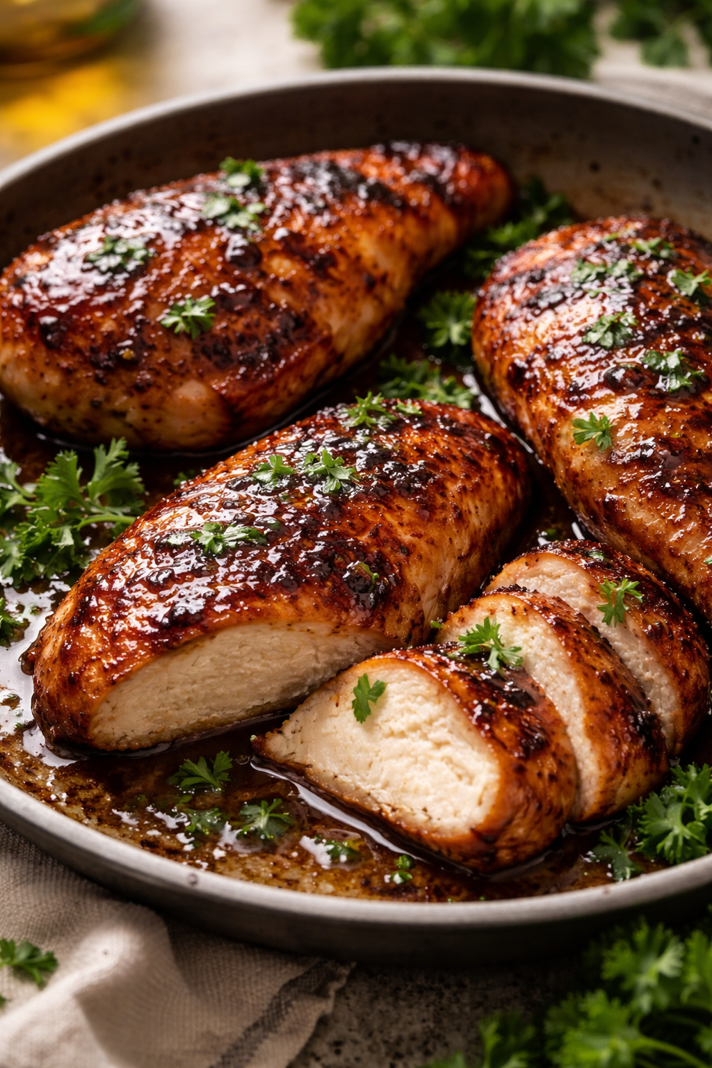 Balsamic Baked Chicken Breast