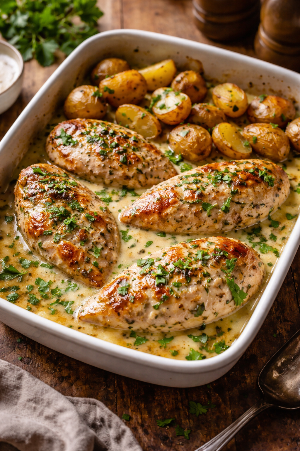 Creamy Herb Chicken