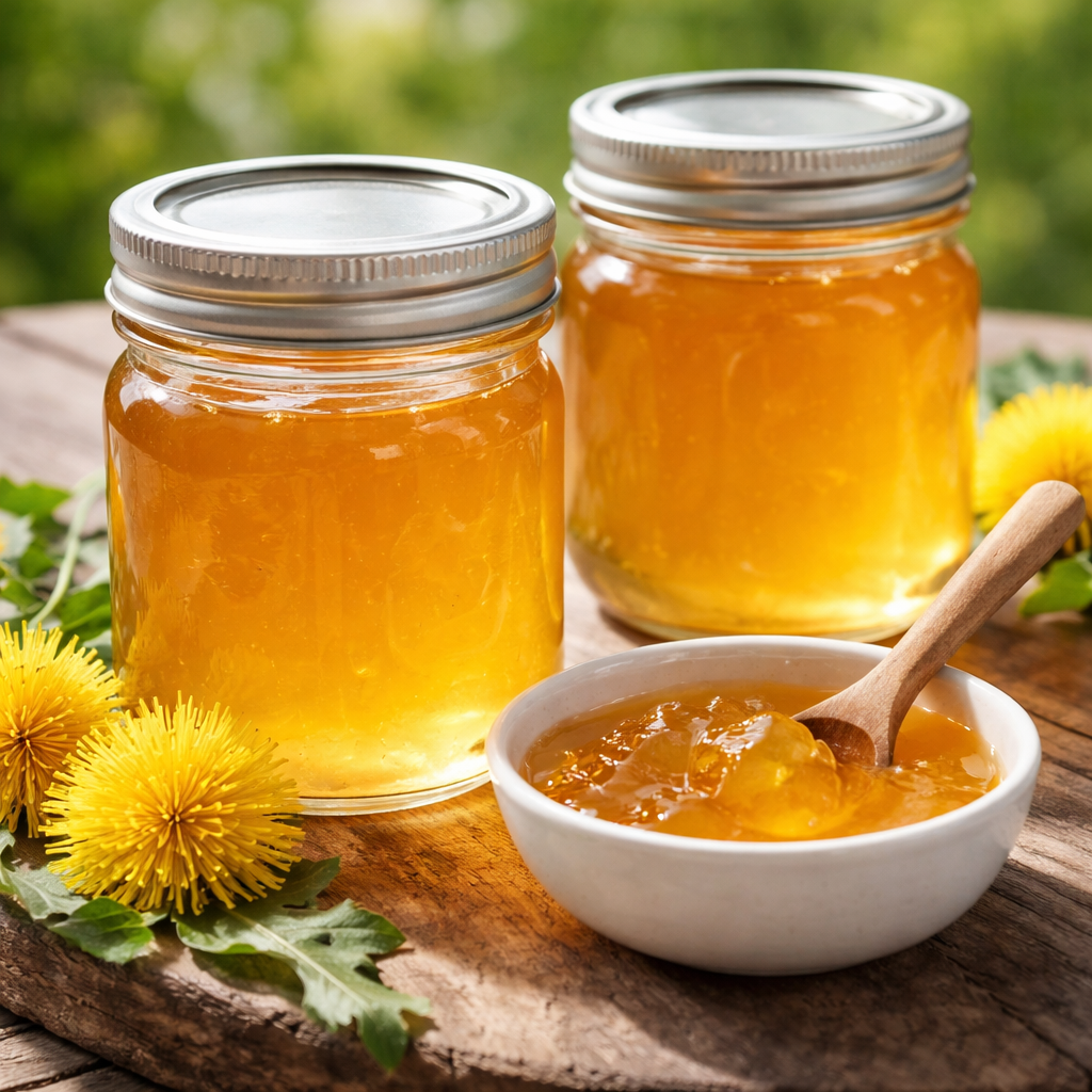 Dandelion Flower Jelly