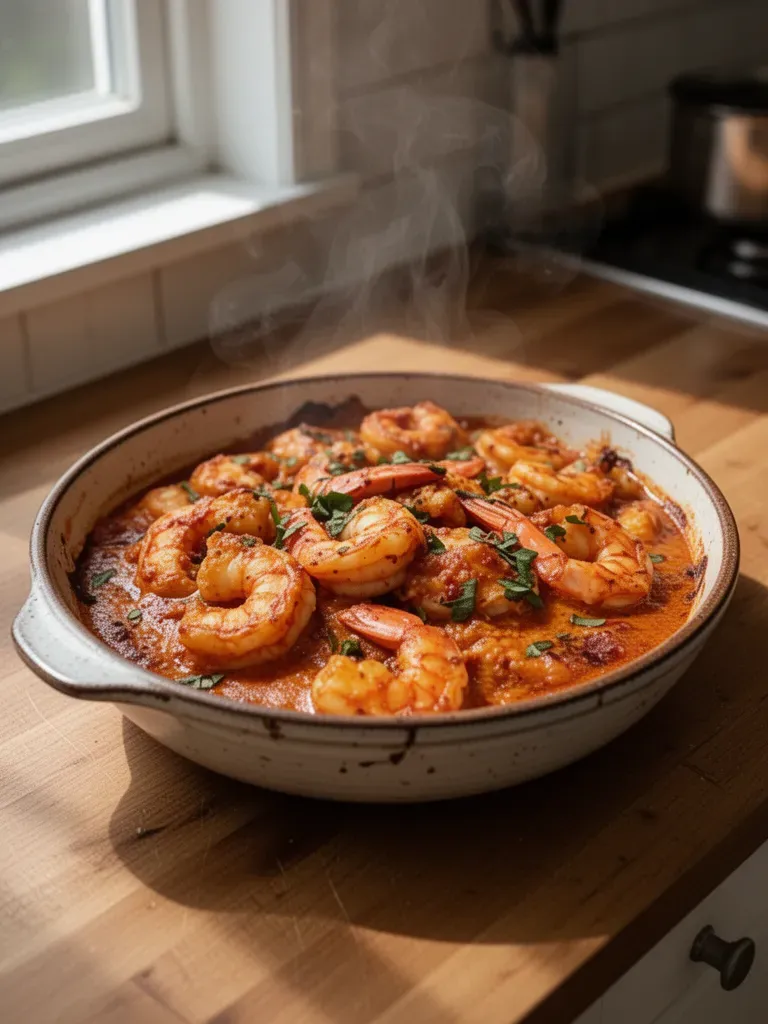 Spicy Voodoo Shrimp