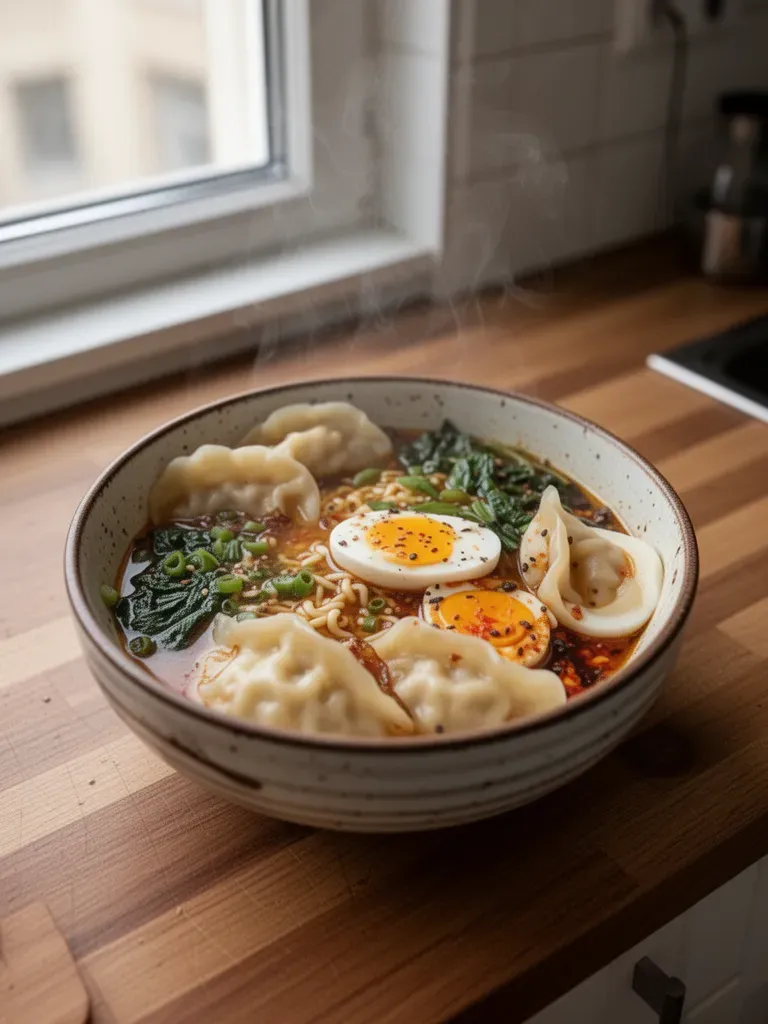 Miska Ramen z Pierogami