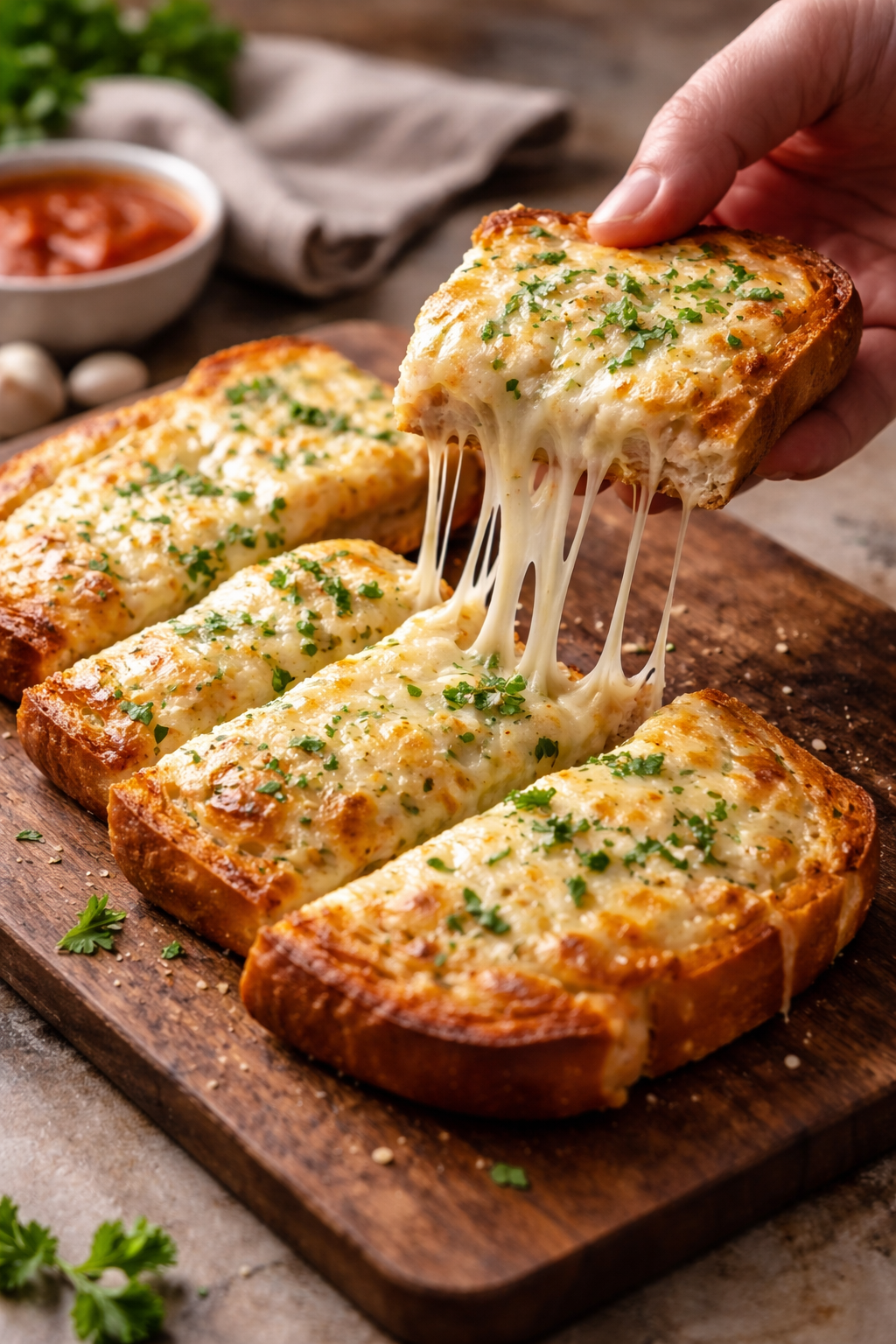 Easy Cheesy Garlic Bread