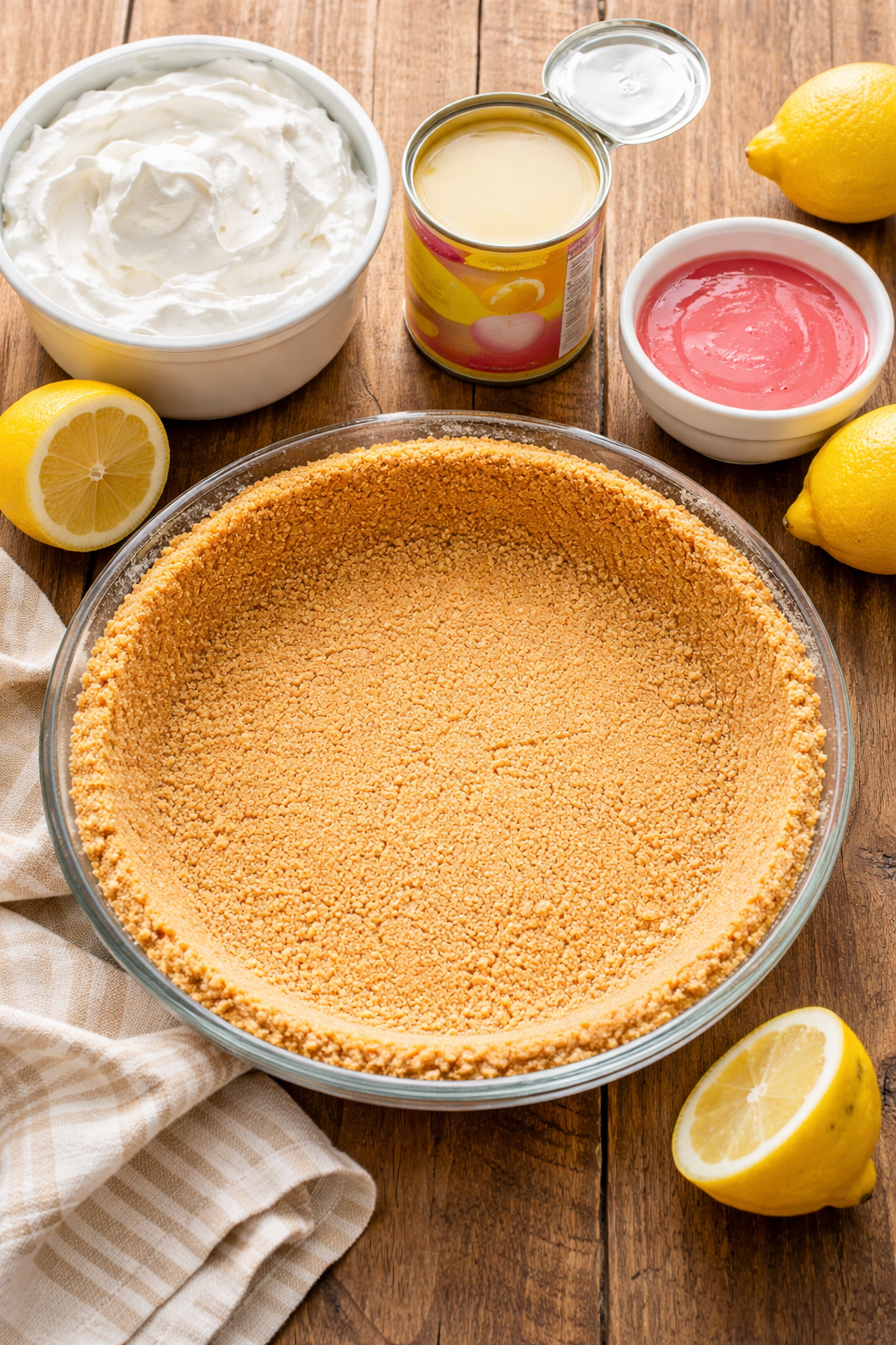 Frozen lemonade pie | How to make pink lemonade pie