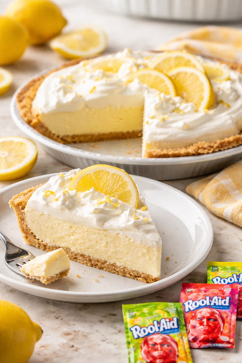 Lemonade Kool-aid Pie