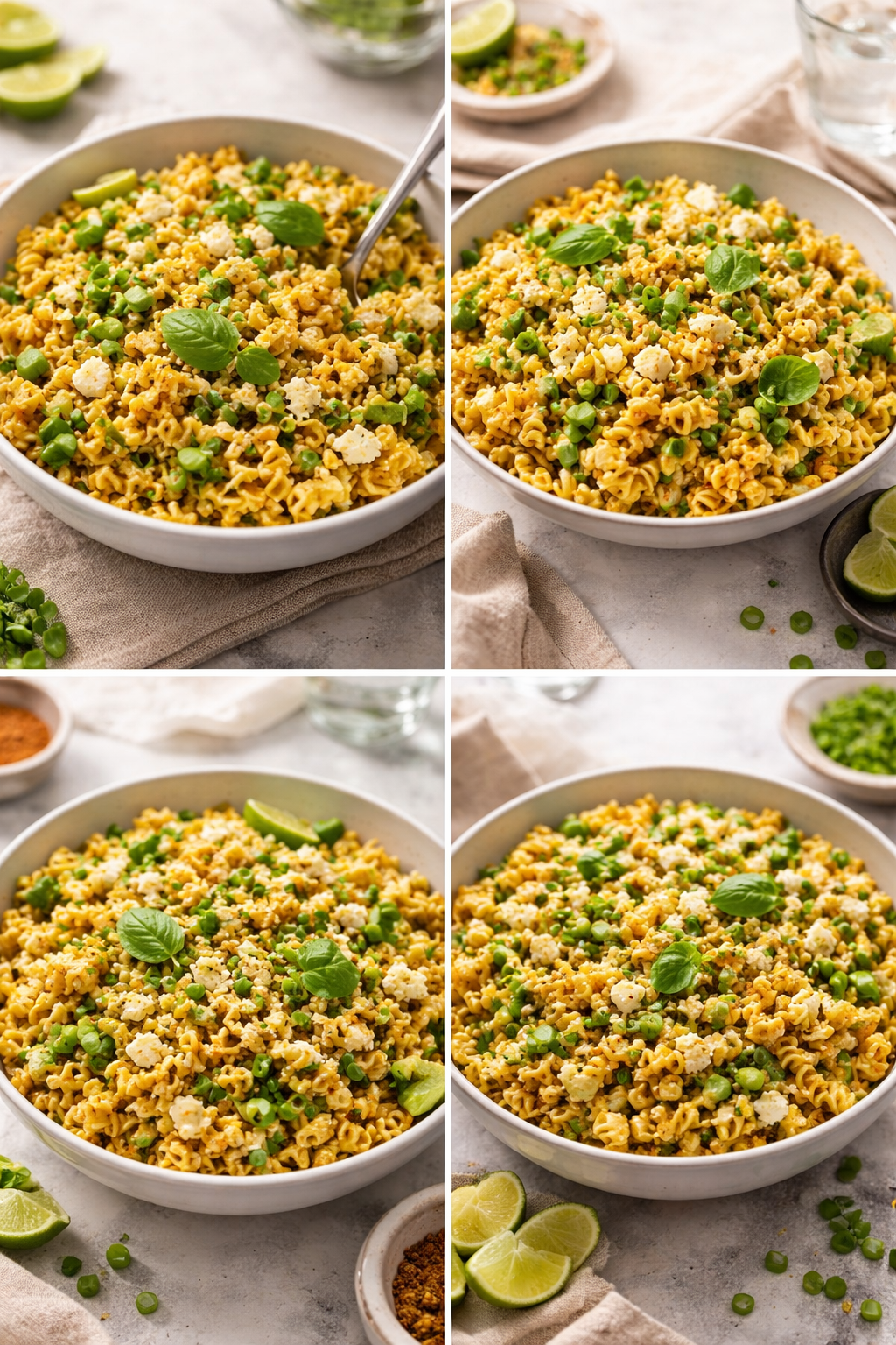 Juicy Street Corn Pasta Salad