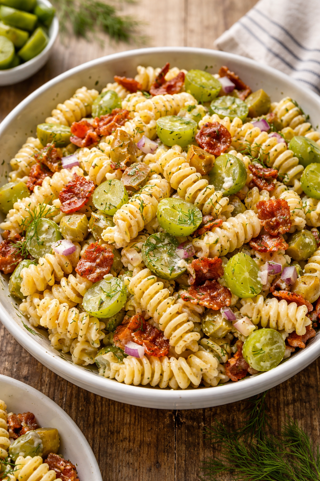 Dill Pickle Bacon Pasta Salad That Will Wow Your Taste Buds