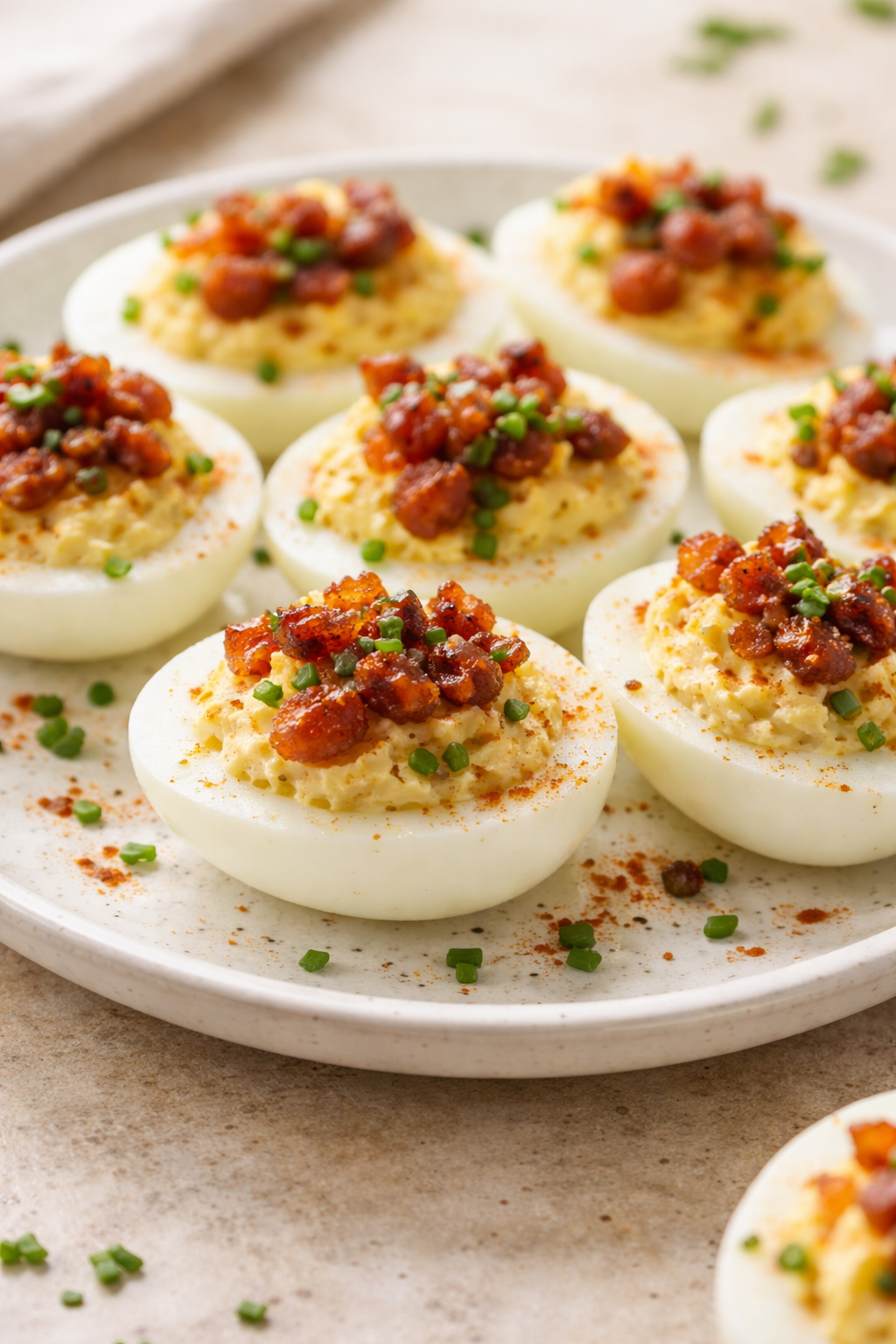 Million Dollar Bacon Deviled Eggs