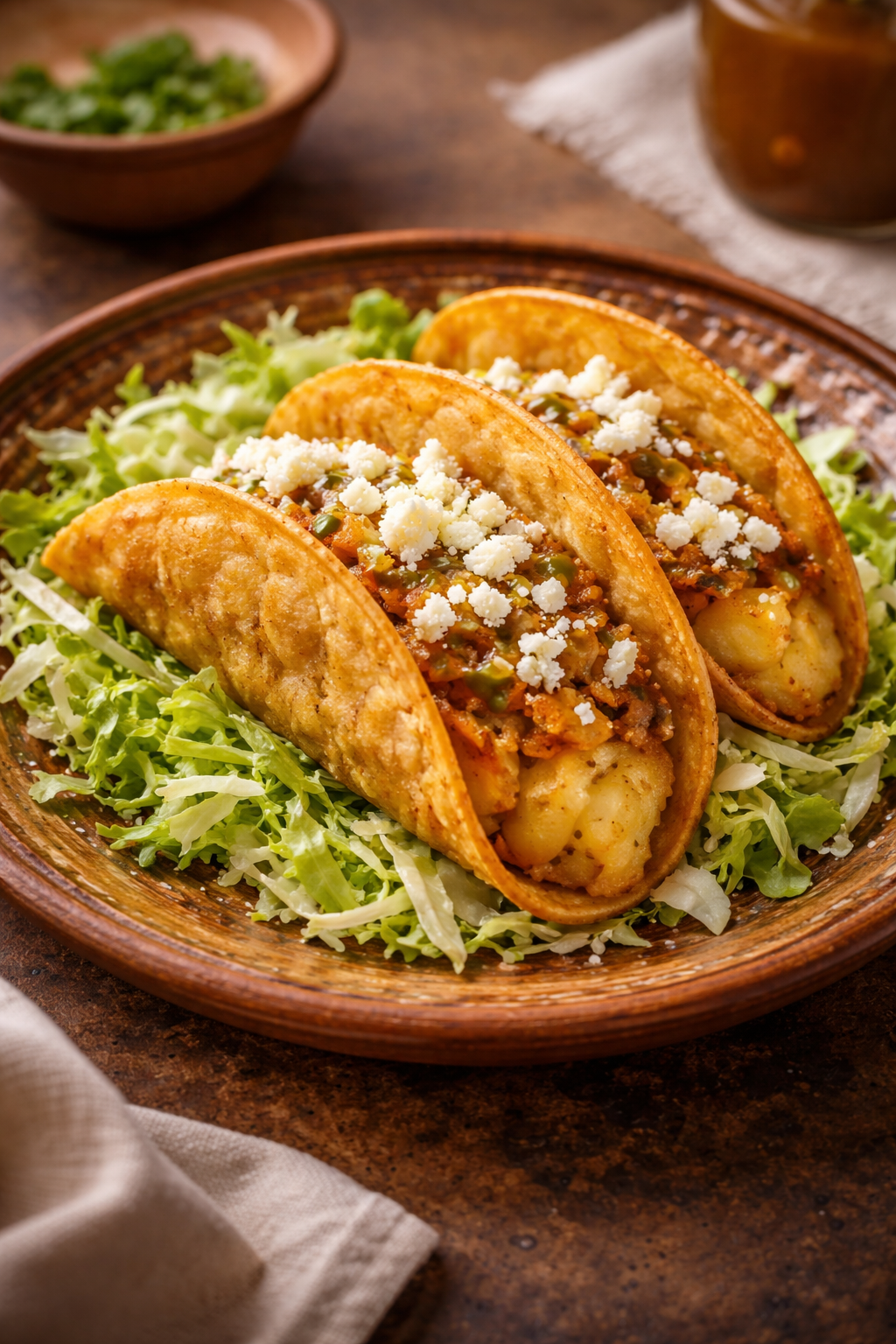 Authentic Potato Tacos